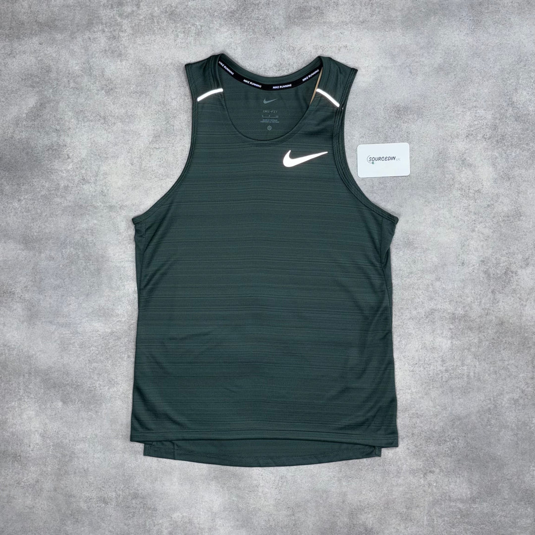 Nike Miler Vest Vintage Green