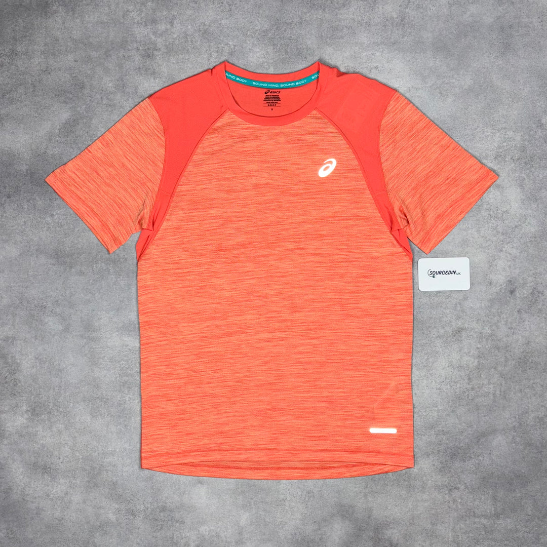 Asics Road T-Shirt Coral