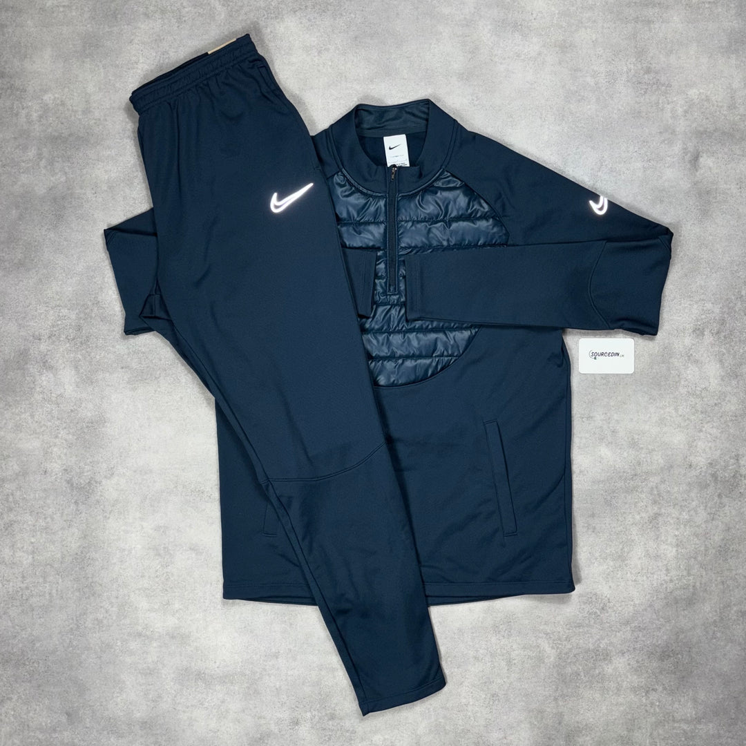 Nike Dri Fit Tracksuit Set Navy