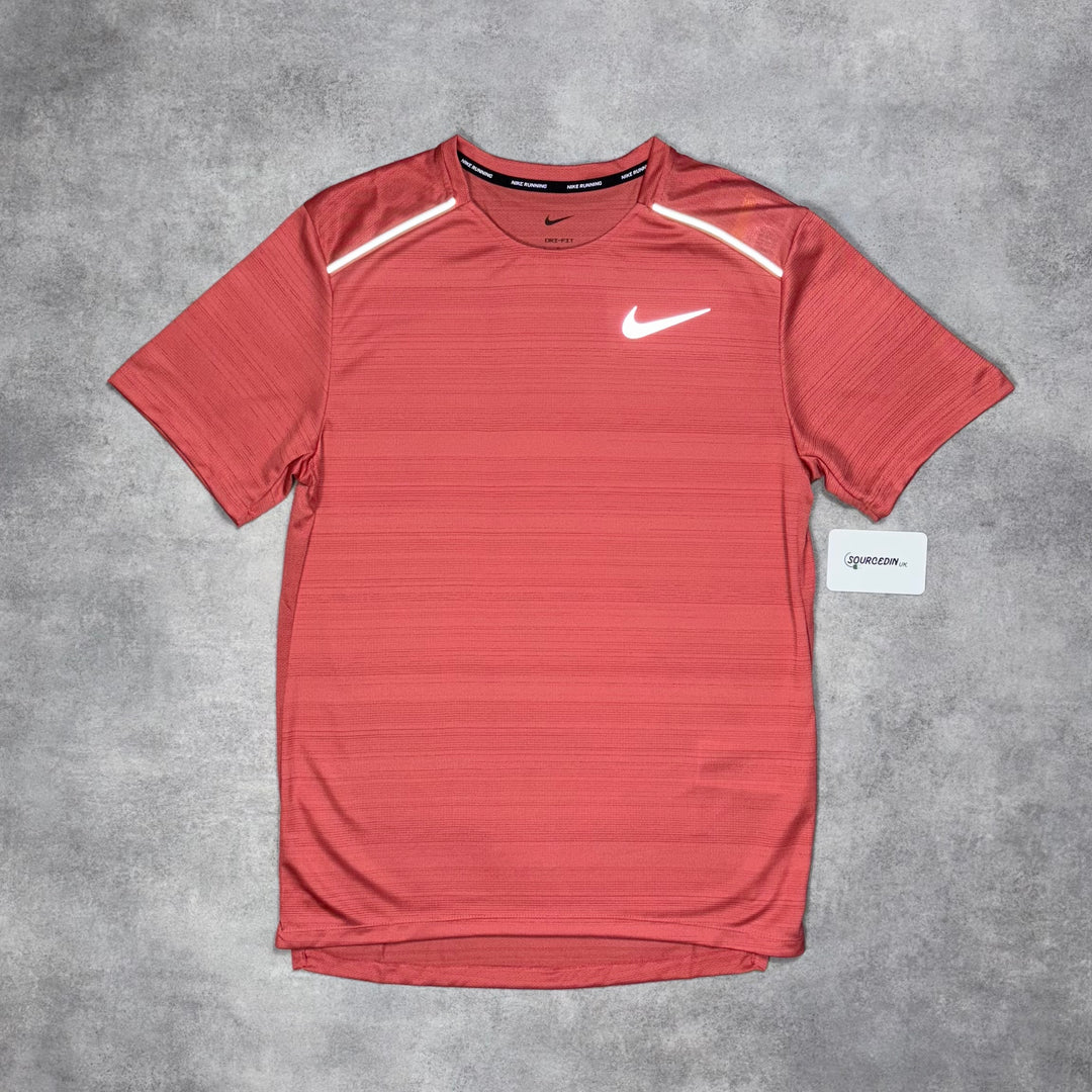 Nike Miler T-Shirt Adobe Red