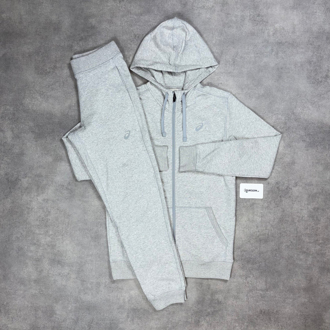 Asics Club Fleece Tracksuit Grey