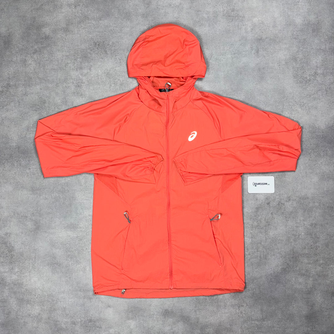 Asics Road Windrunner Jacket Coral