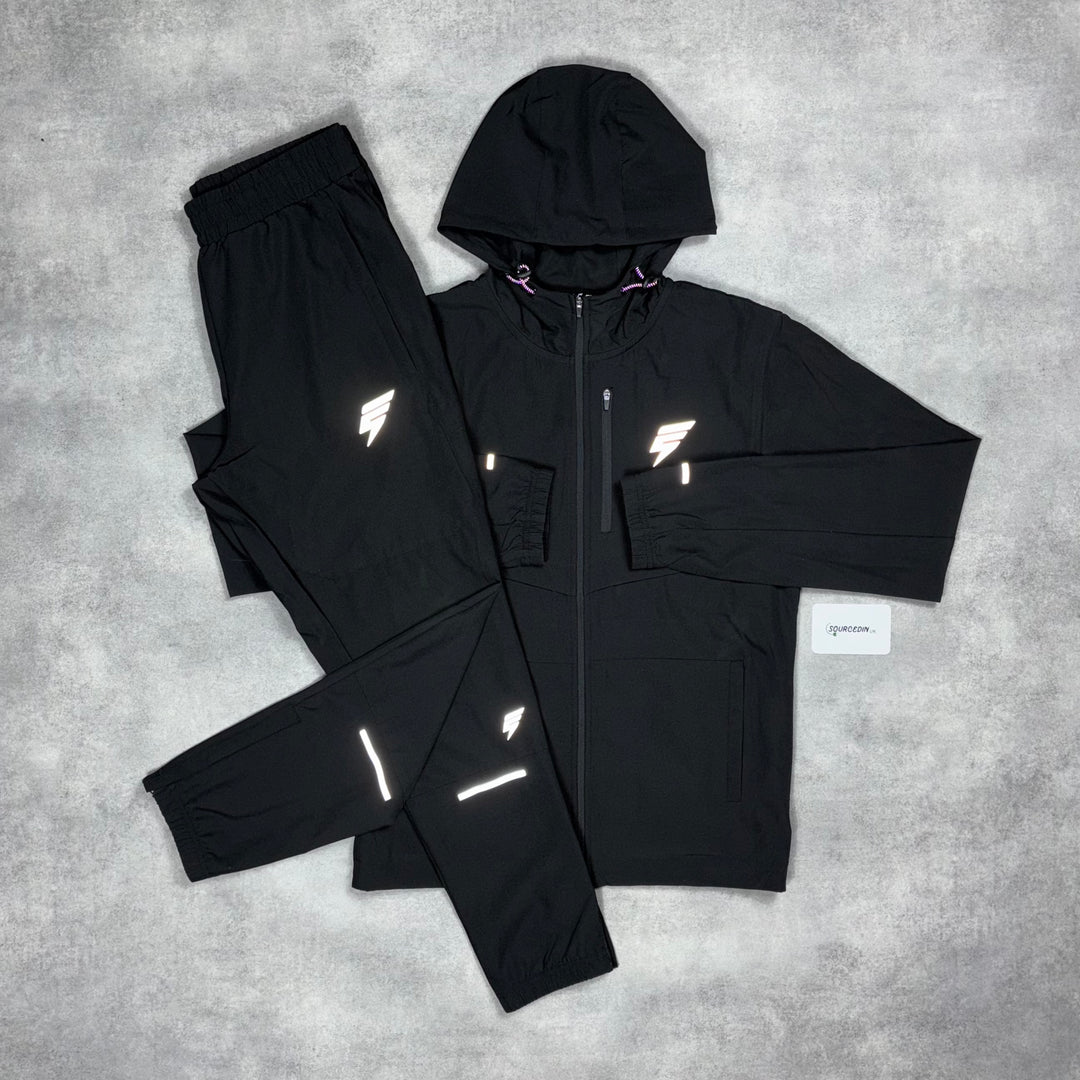 Elude Track Tracksuit Black