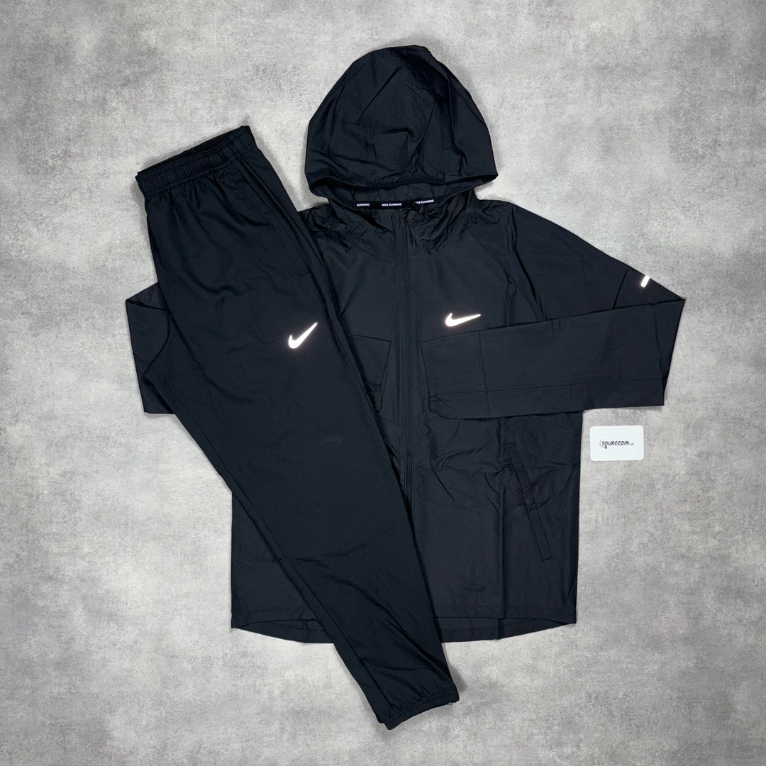 Nike Miler Repel Tracksuit Black