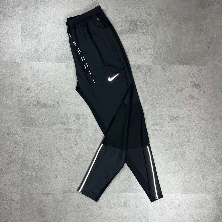 Nike Sphere Miler Repel Jacket Jade Green & Black Phenom Bottoms Set