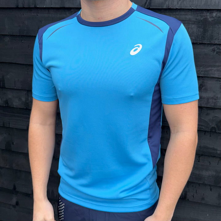 Asics Curve T-Shirt Dolphin Blue