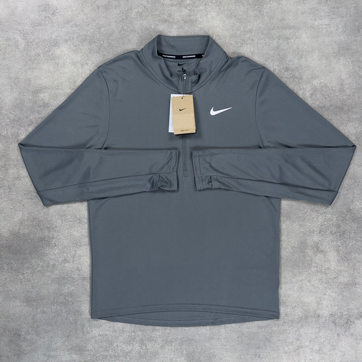 Nike Pacer 1/4 Zip Grey & Flex Short Set Grey