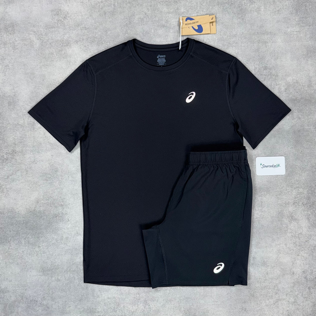 Asics Core T-Shirt P-6000 Set Black/Cool Grey