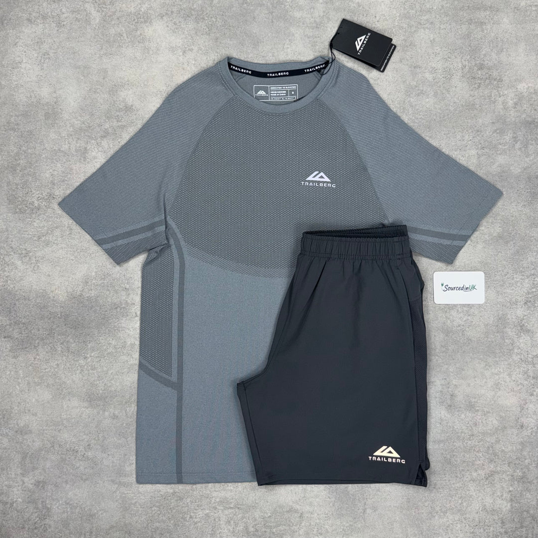Trailberg Rapid Dash T-Shirt Gel Kayano 14 Set Concrete Grey /
