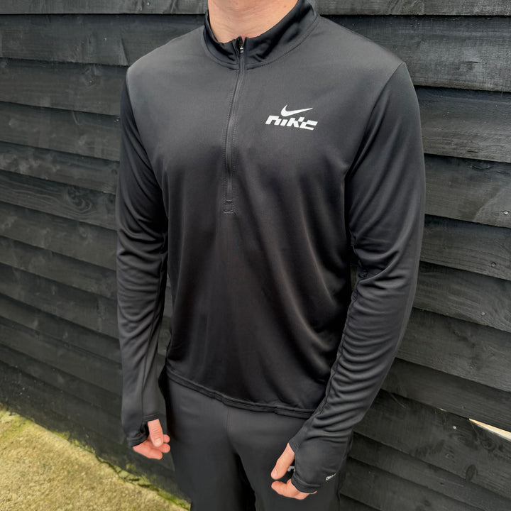 Nike Swoosh Pacer 1/2 Zip Black
