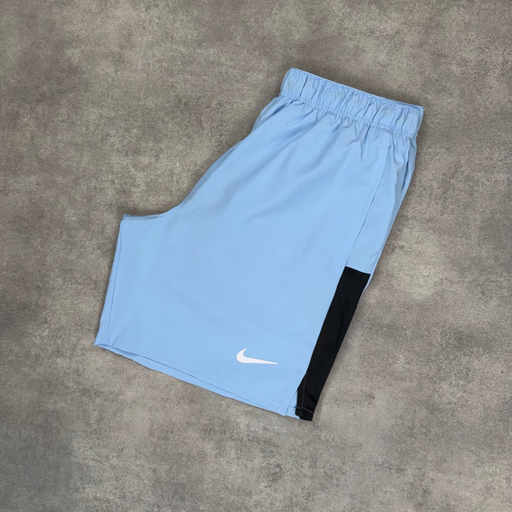 Nike Uv Windrunner Jacket 3-Piece Challenger Bottom Set Physic Blue