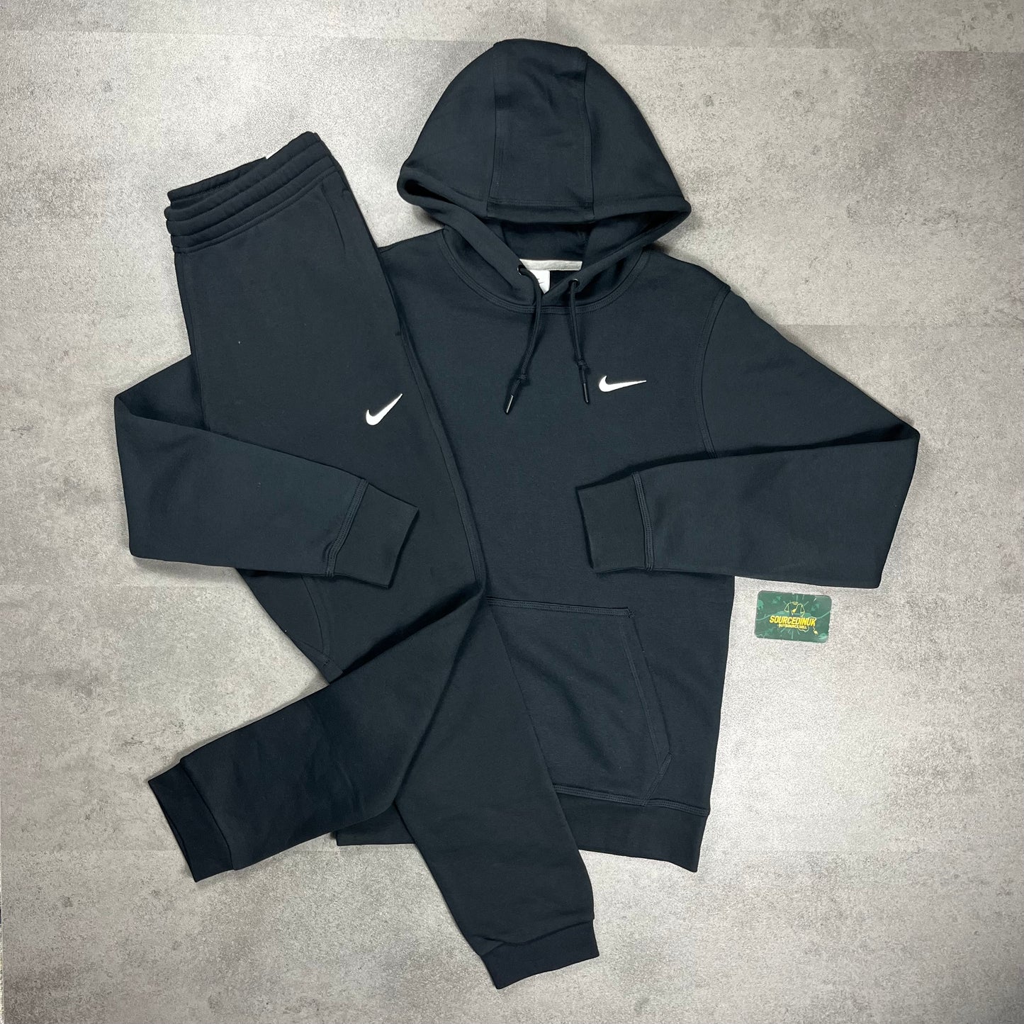 Nike Club Fleece Tracksuit "Black"