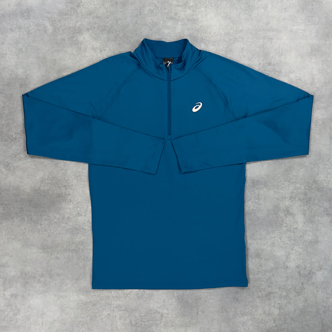 Asics Core 1/4 Zip 3-Pants Dark Teal