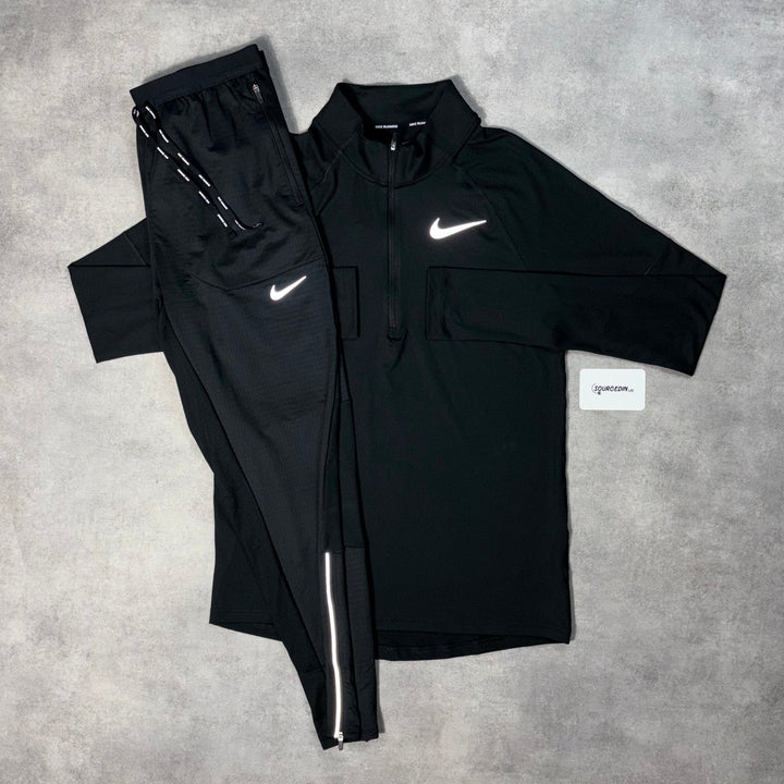 Nike Element 1/2 Zip 2.0 “Black” & Phenom Bottoms