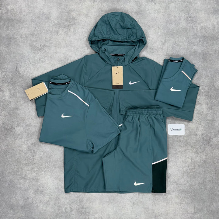 Nike Repel Miler 2.0 Windrunner Jacket 4-Piece Set Mineral Slate