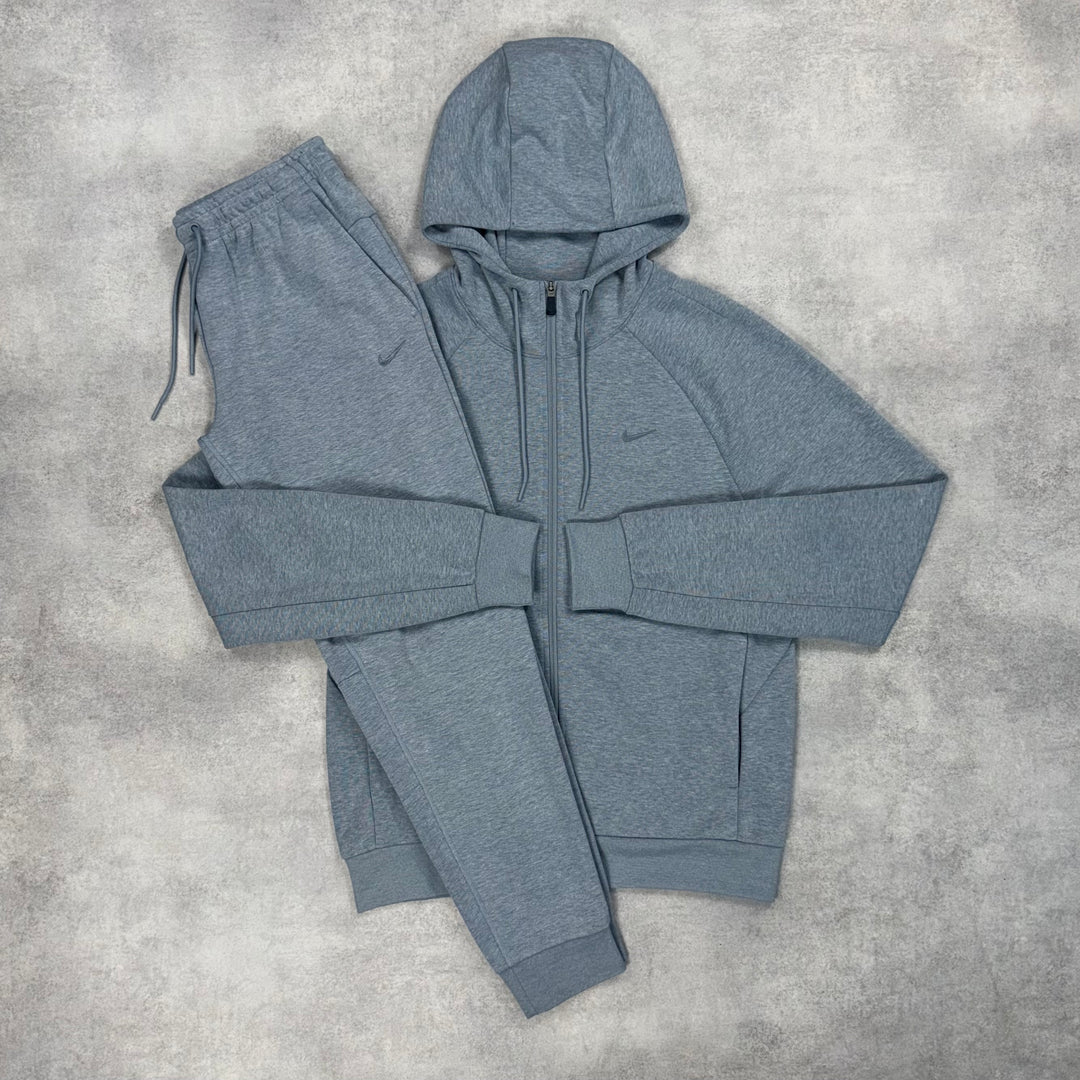Nike Unlimited Fleece Tracksuit Metcon 5 Set Grey
