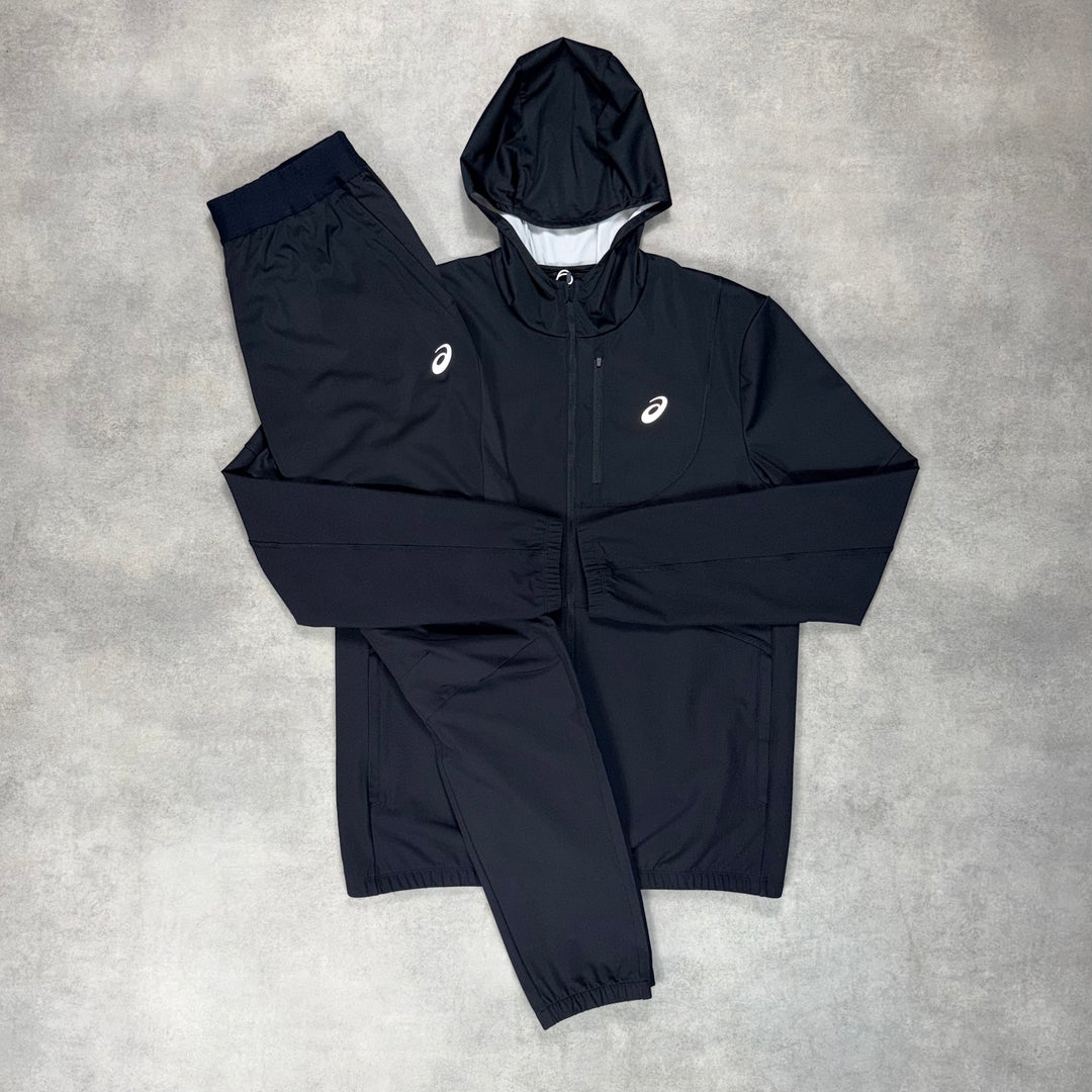 Asics Winter Tracksuit Black