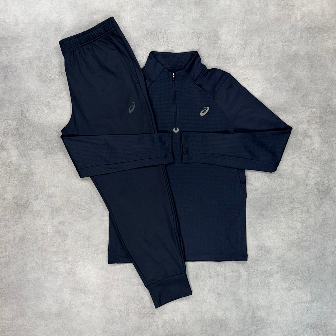 Asics Core Puffer Gilet 3-Piece Pants Set Black