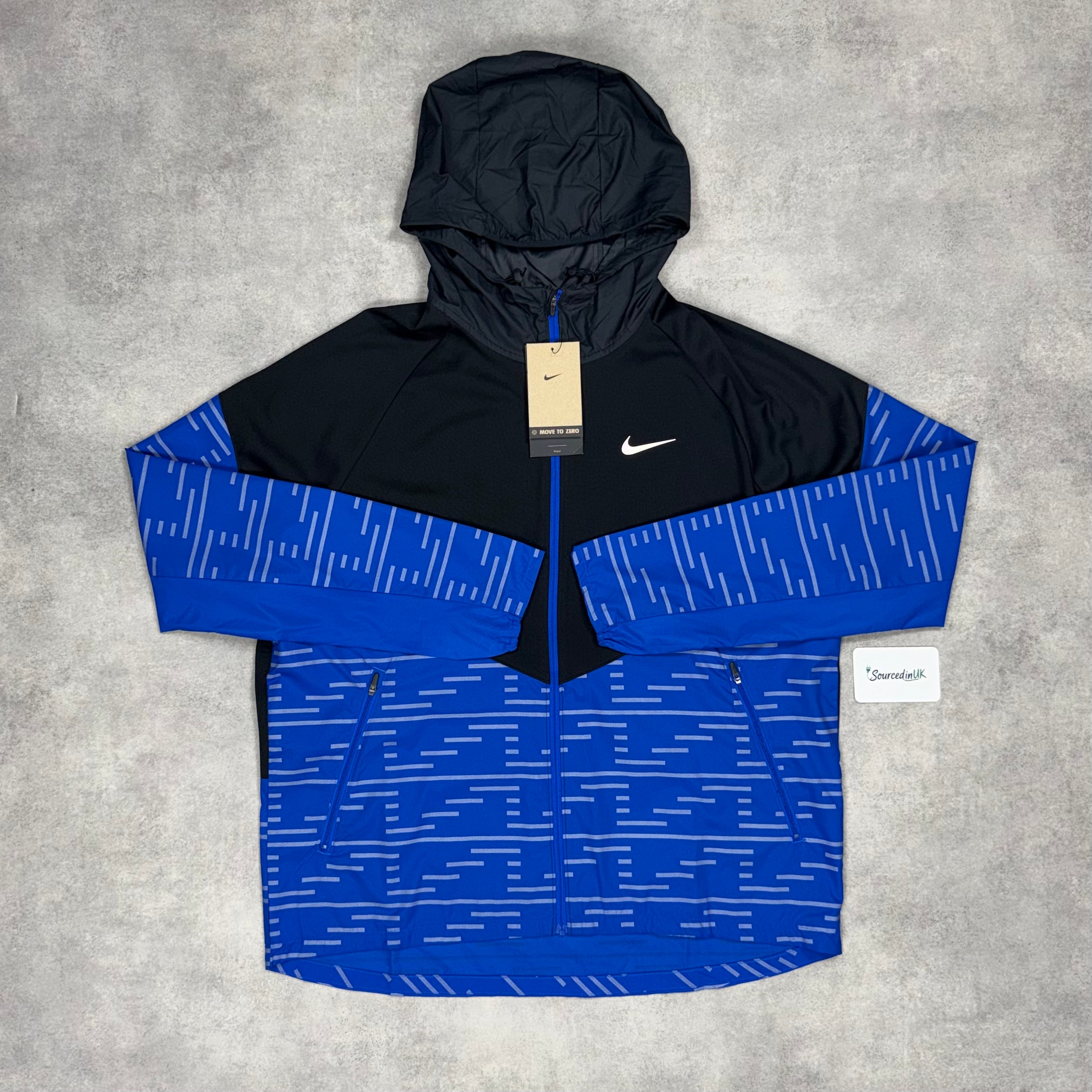 Nike RD Flash Jacket Blue/Black – Sourcedinuk