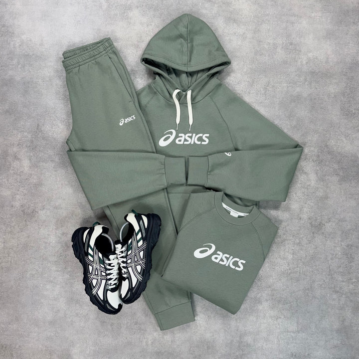 Asics Club Fleece 4-Piece Set Linchen Green