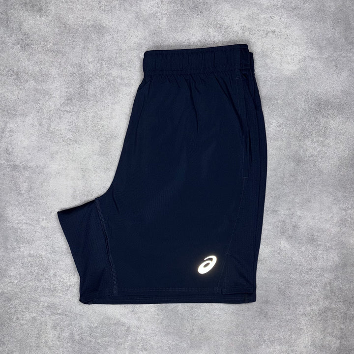 Asics Icon Challenger Shorts 7” Midnight Navy