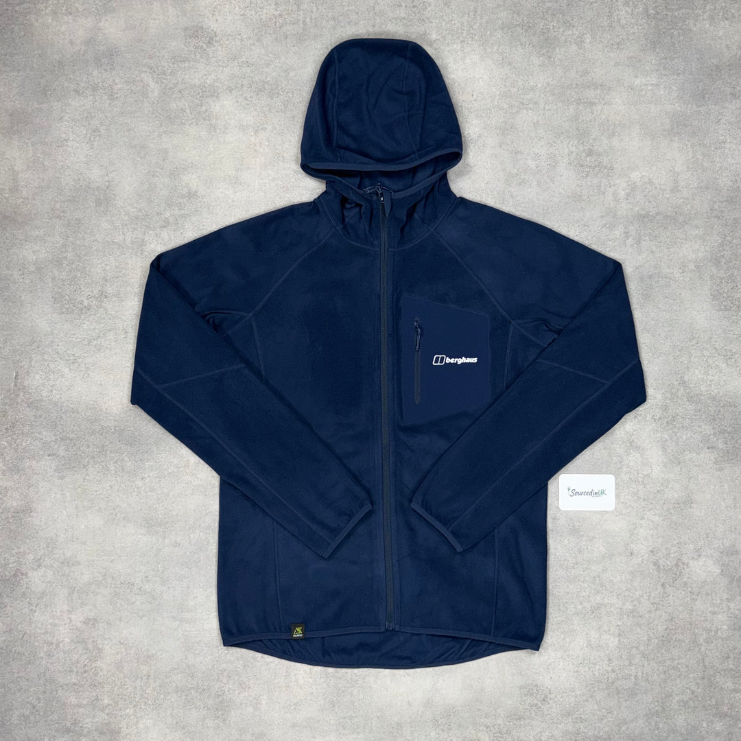 Berghaus Tathwell Fleece Hooded Jacket Navy & Black Theran Plus Pants Set