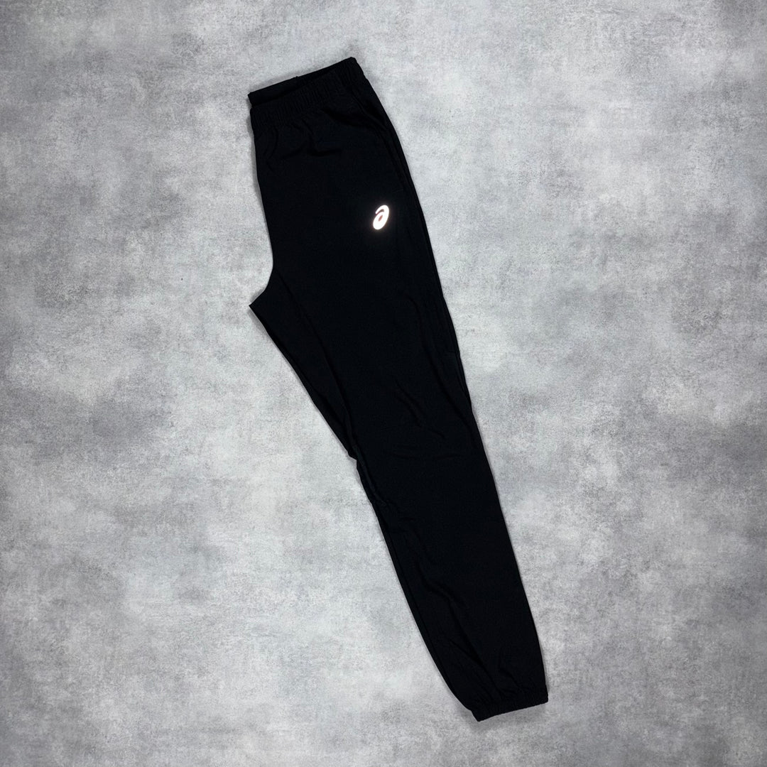 Asics Therma 1/4 Zip Ice Black & Asics Core Bottoms Black