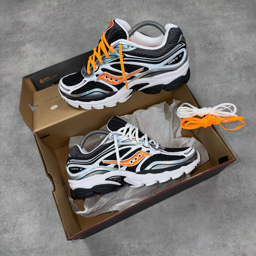 Saucony Pro Grid Omni 9 Black Orange