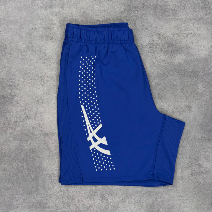 Asics Icon Challenger Shorts 7” Dark Cobalt