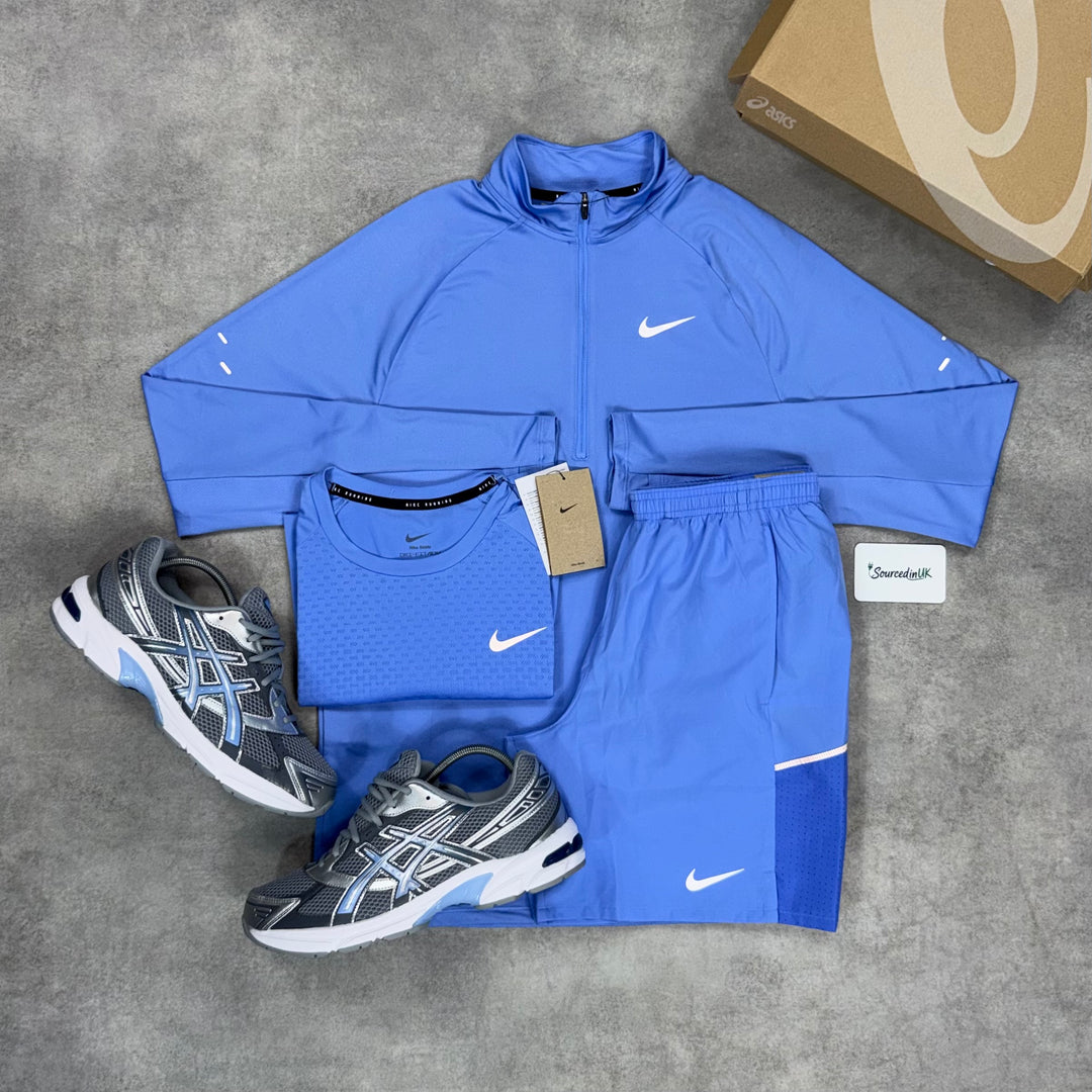 Nike Stride 1/4 Zip Gel 1130 Set University Blue/Gravel