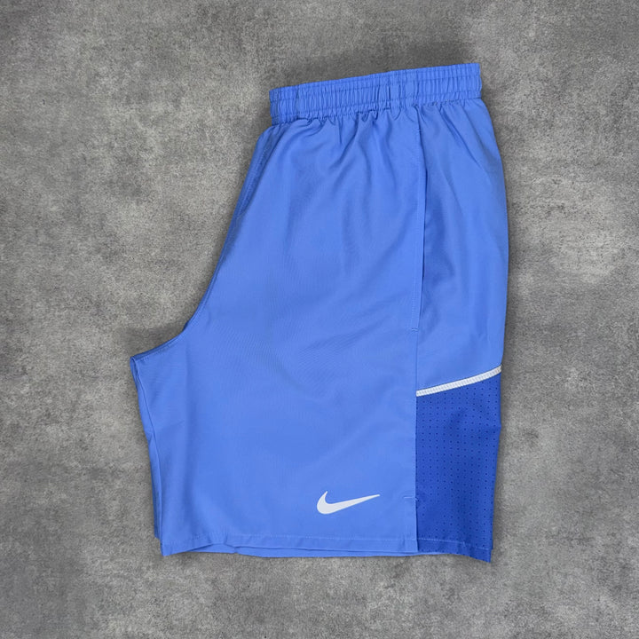 Nike Repel Miler 2.0 Windrunner Jacket 3-Piece 7” Challenger Short Set University Blue