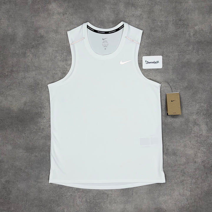 Nike Miler Vest 2.0 Ice White & Grey Flex Stride Short Set