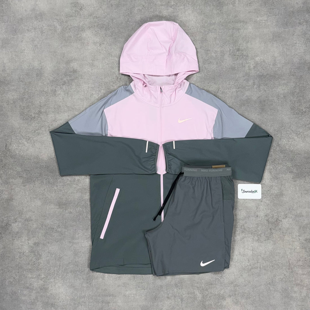 Nike Uv Jacket 3-Piece Challenger Bottom Set Pink Foam