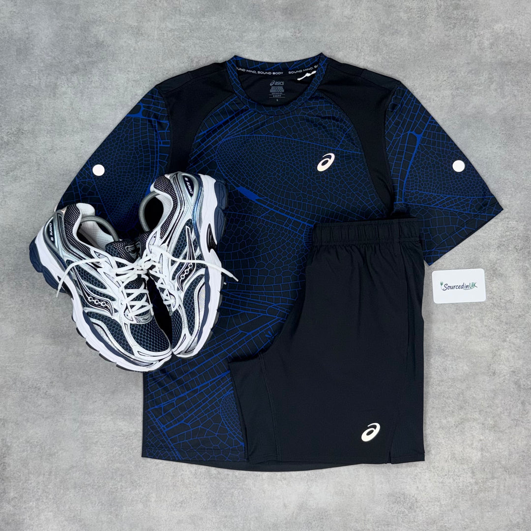 Asics Road T-Shirt Saucony Pro Grid Omni 9 Set Midnight/Dark Navy
