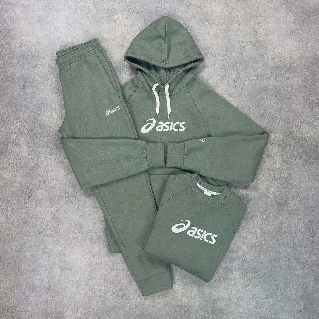 Asics Club Fleece 4-Piece Set Linchen Green
