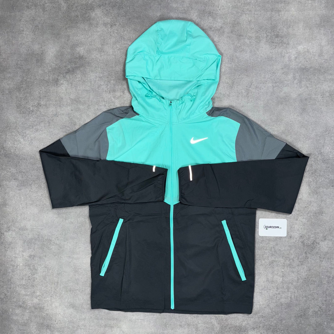 Nike Uv Windrunner Jacket 3-Piece Phenom Bottom Set Mint Green