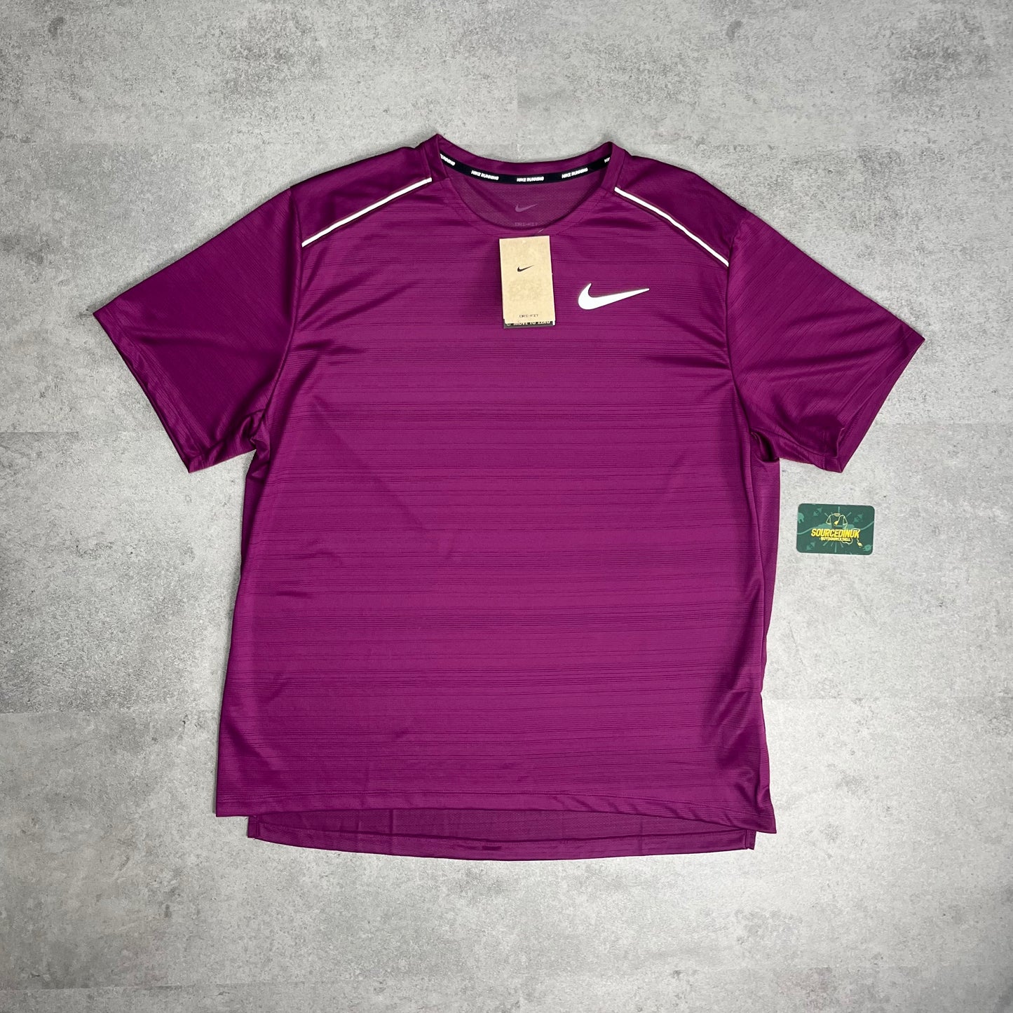 Nike Miler 1.0 T-Shirt “Sangria"