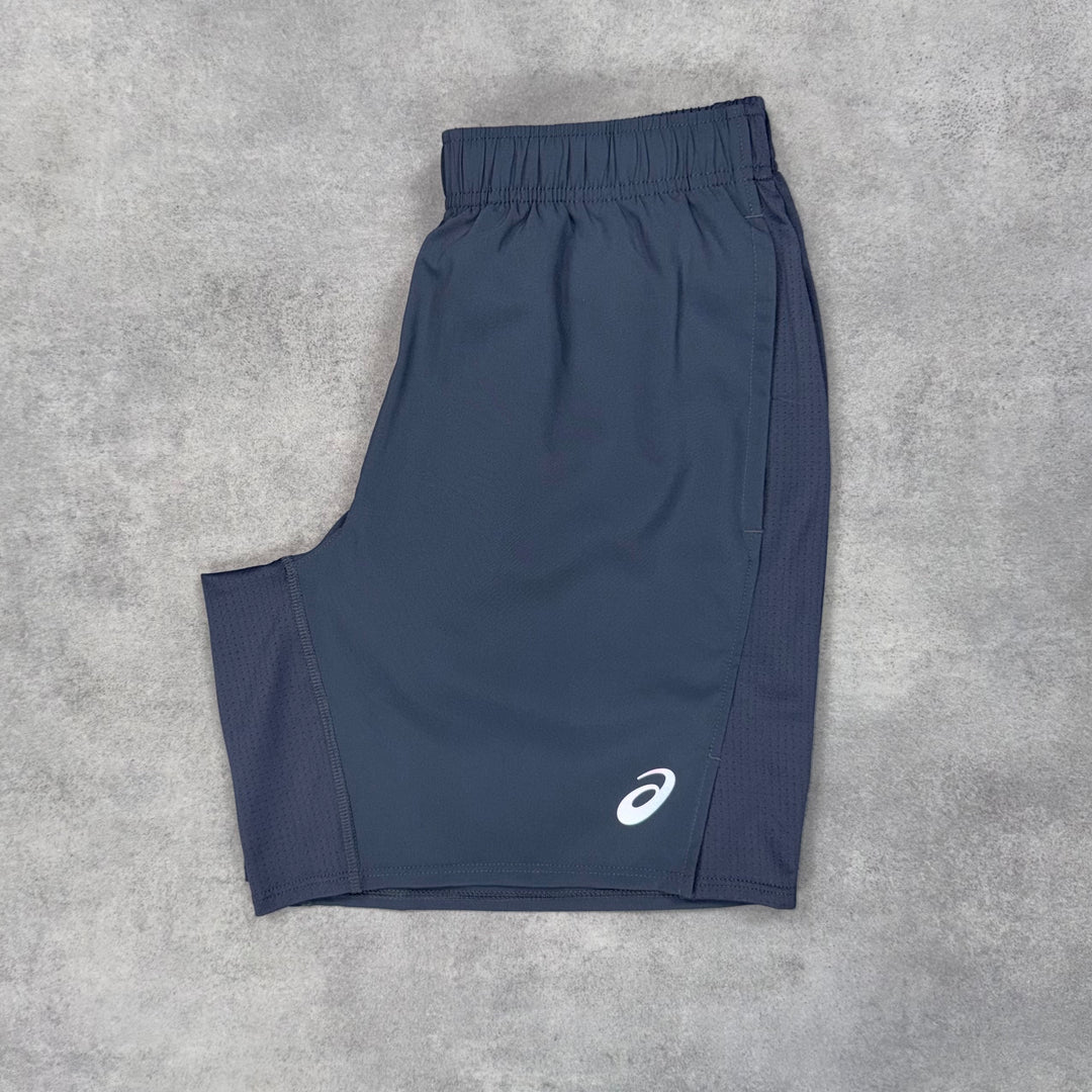 Asics Icon Challenger Shorts 7” Grey