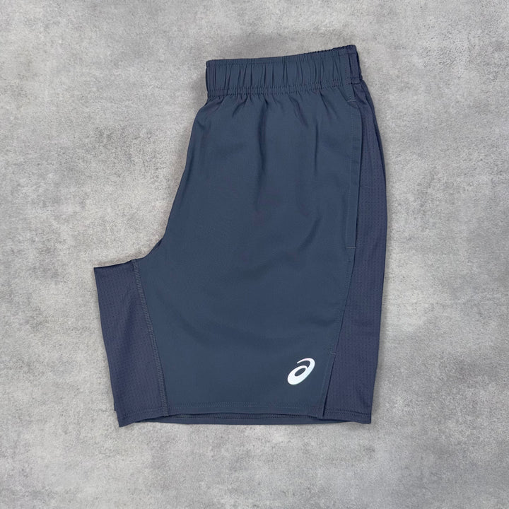 Asics Icon Challenger Shorts 7” Grey
