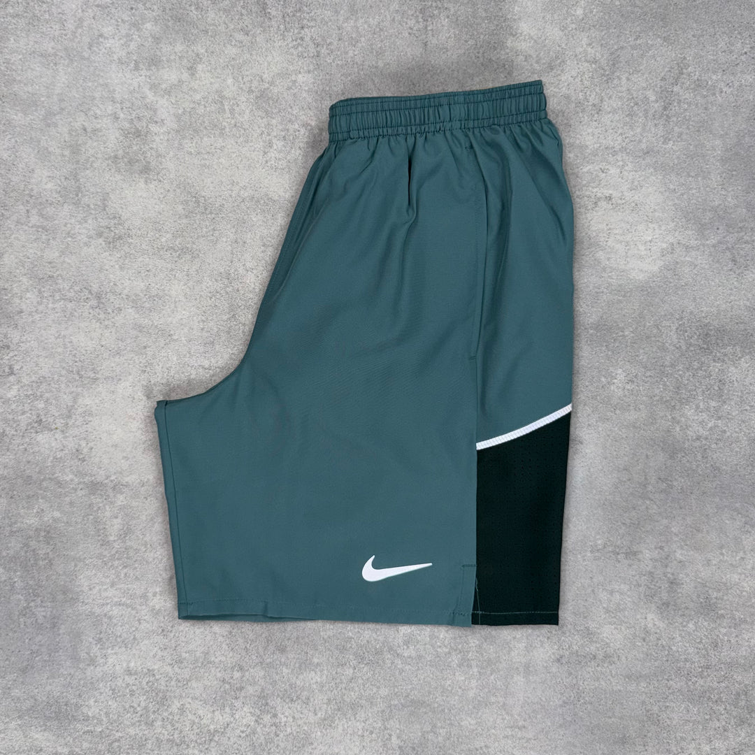 Nike Repel Vest 2.0 Windrunner Jacket 3-Piece 7” Challenger Short Set Mineral Slate