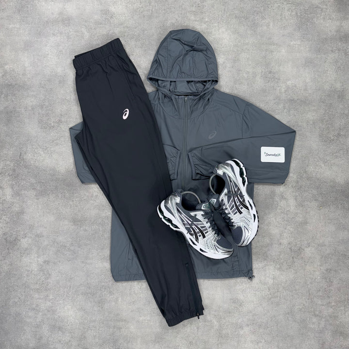 Asics Repel T-Windrunner Jacket Gel Kayano 14 Set Jasper Green