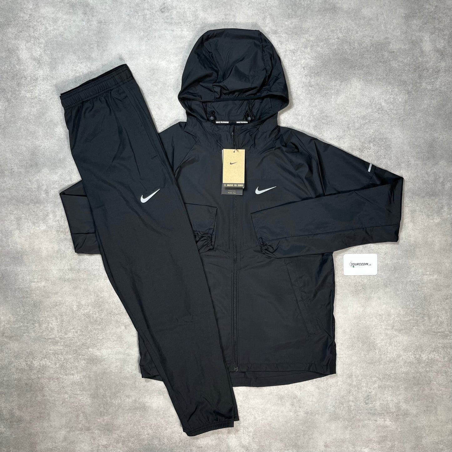 Nike Miler Repel Tracksuit "Black"