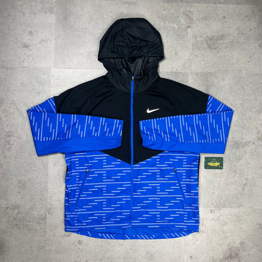 Nike Run Division Flash Jacket “Blue/Black”(Pre-Loved Large)