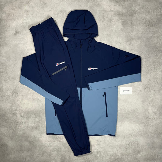 Berghaus Navy Theran Windbreaker Tracksuit Set