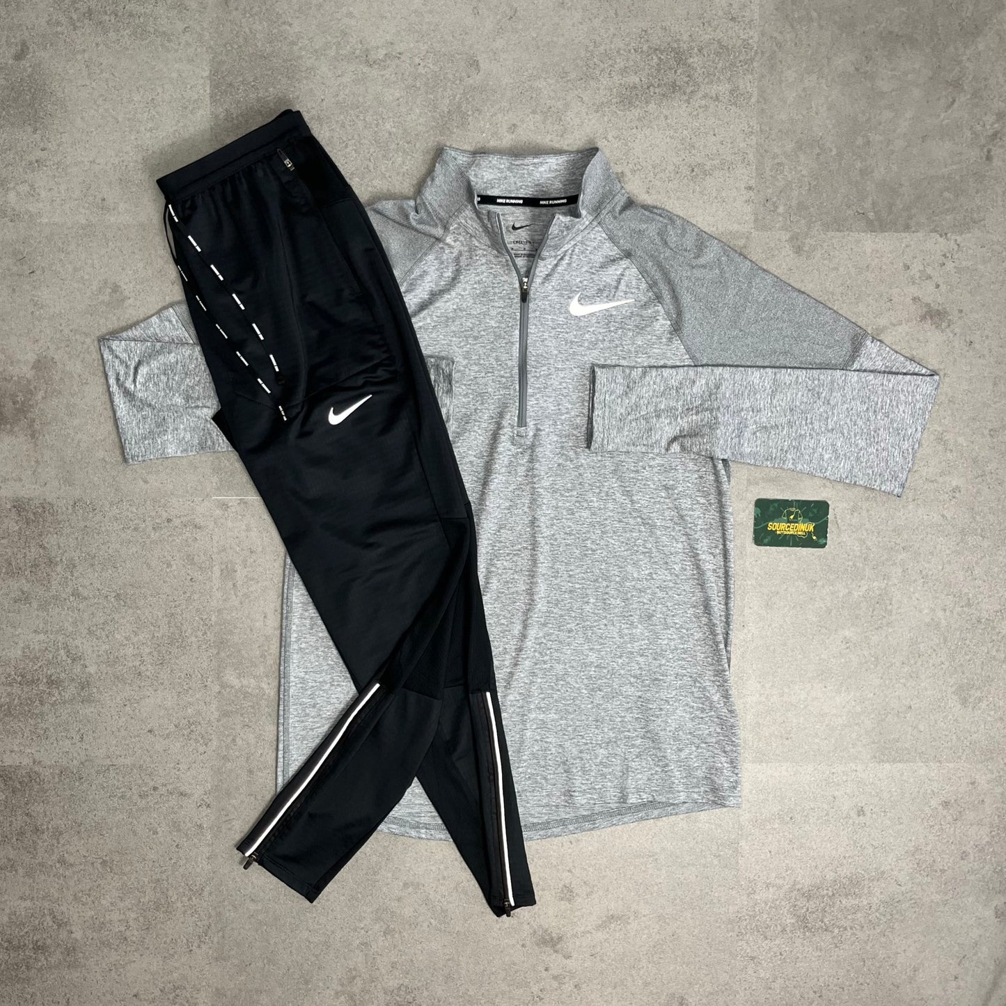 Nike Element 1/2 Zip 2.0 “Grey” & Phenom Bottoms