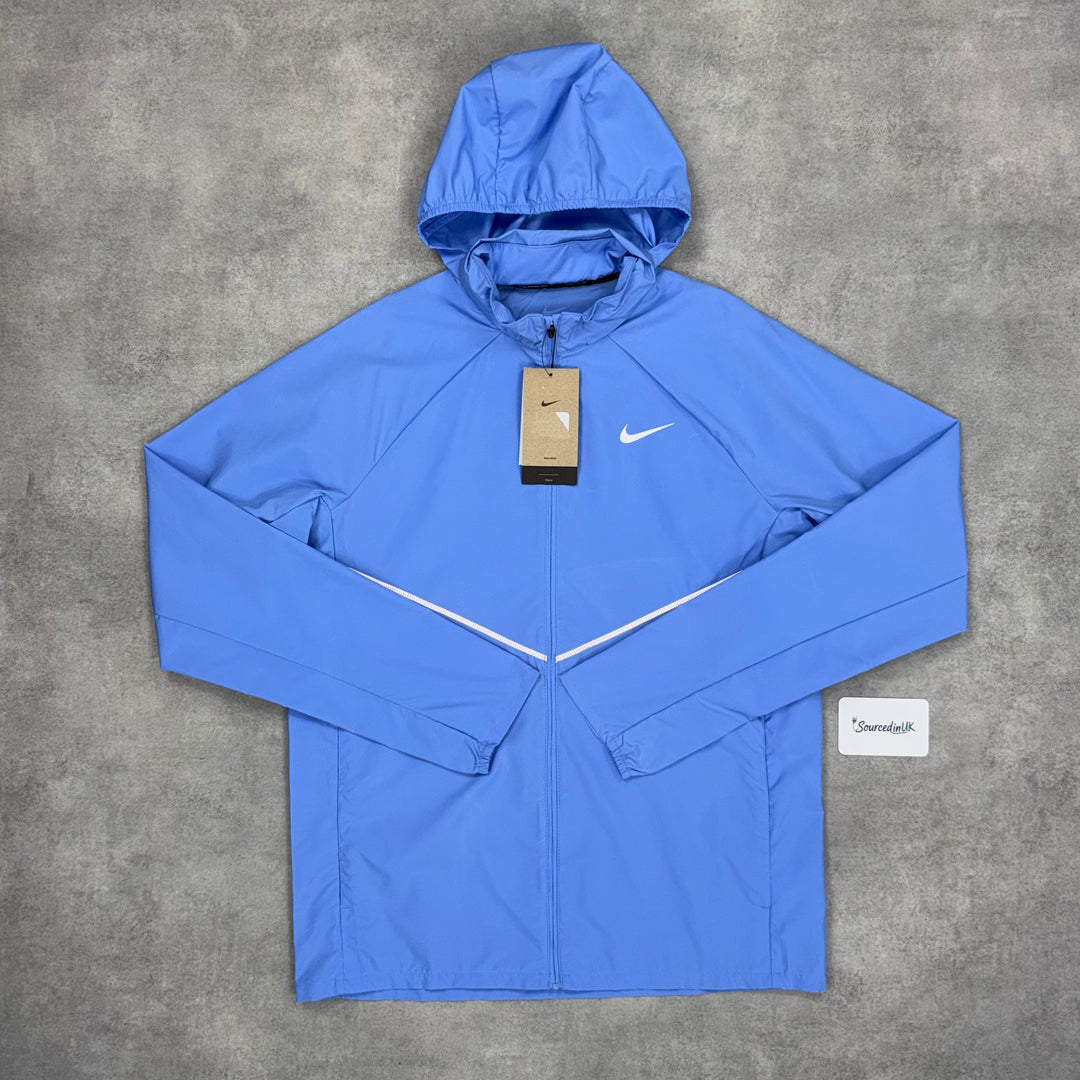 Nike Repel Miler 2.0 Windrunner Jacket 3-Piece 7” Challenger Short Set University Blue