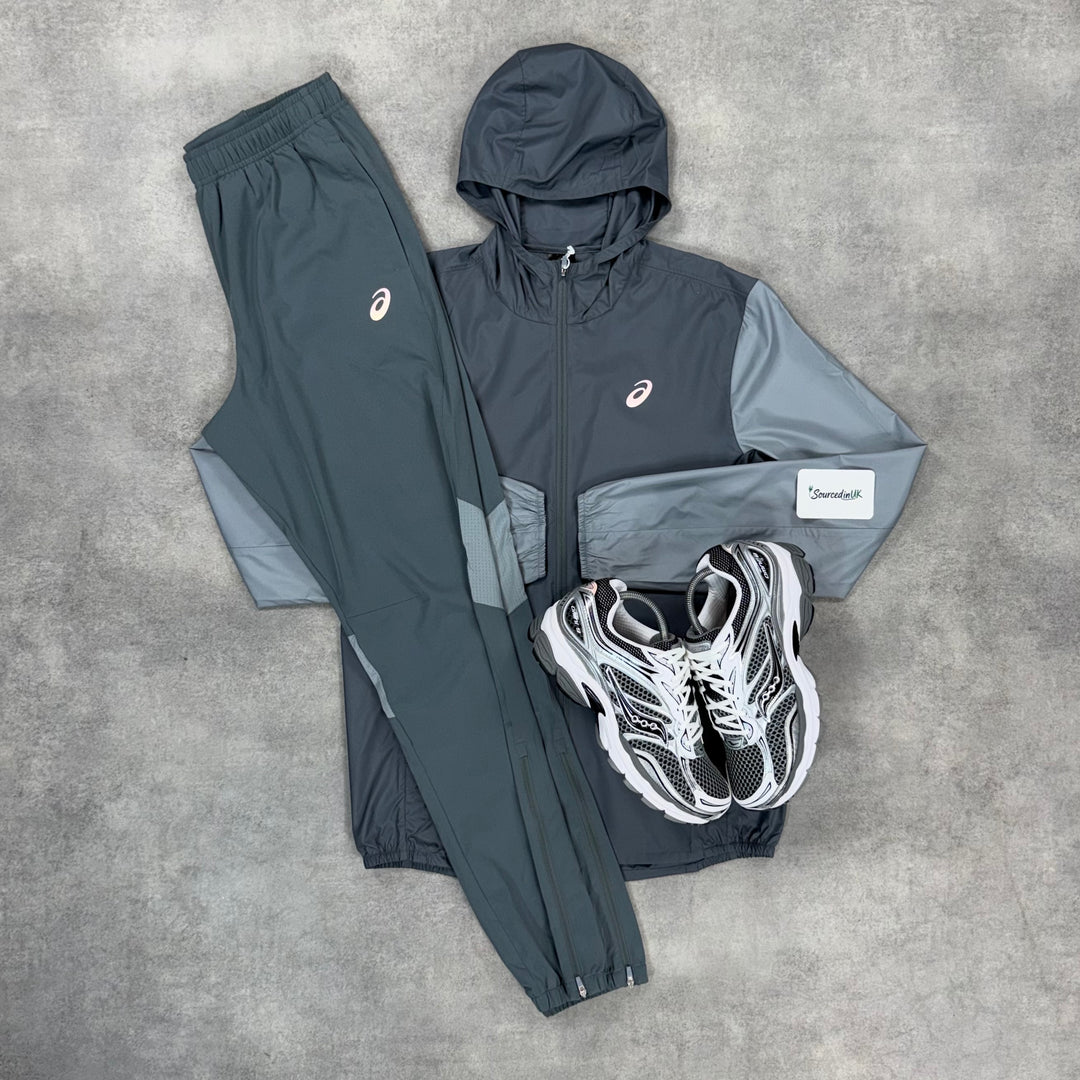 Asics Core Jacket Saucony Progrid Set Grey Silver