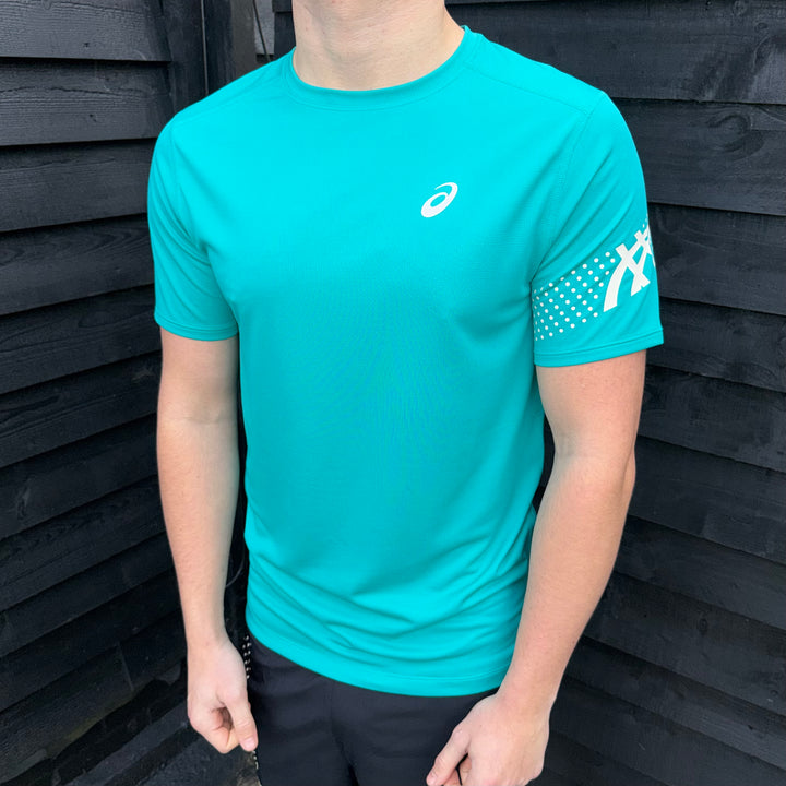 Asics Icon T-Shirt Wavy Teal