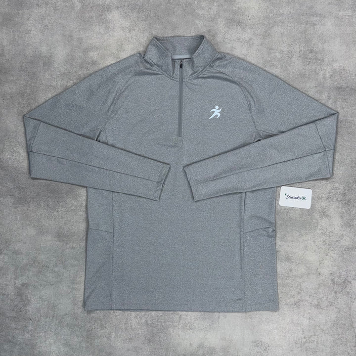 Trivo Element 1/4 Heather Grey & Black/Grey 7" Two Tone Short Set
