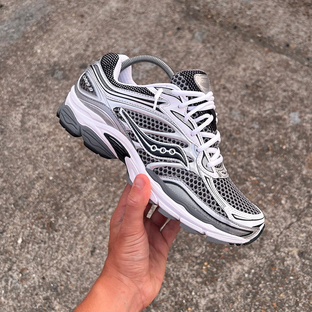 Saucony Pro Grid Omni 9 Grey Silver